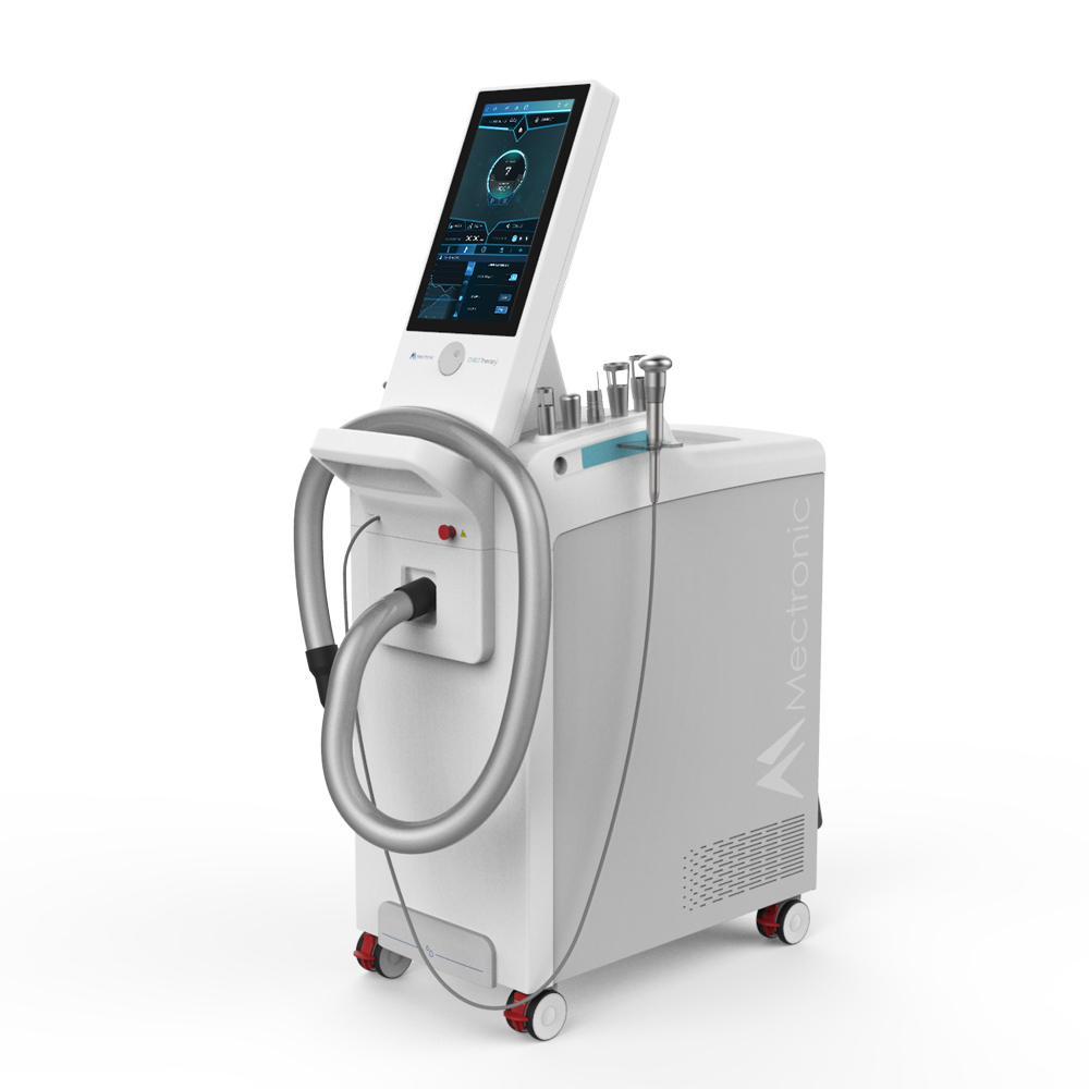 دستگاه لیزر پرتوان فیزیوتراپی مجهز به سیستم کرایوتراپی مدل CHELT THERAPY محصول کمپانی Mectronic ایتالیا