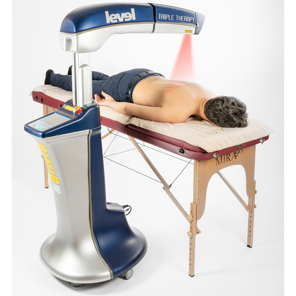 دستگاه لیزر پرتوان اسکنر رباتیک Level مدل Triple Therapy