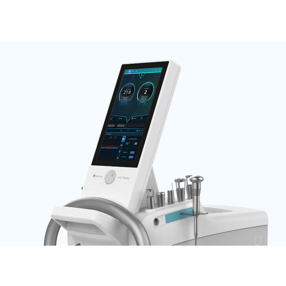 دستگاه لیزر پرتوان فیزیوتراپی مجهز به سیستم کرایوتراپی مدل CHELT THERAPY محصول کمپانی Mectronic ایتالیا