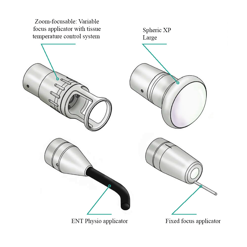 دستگاه لیزر پرتوان فیزیوتراپی مجهز به سیستم کرایوتراپی مدل CHELT THERAPY محصول کمپانی Mectronic ایتالیا